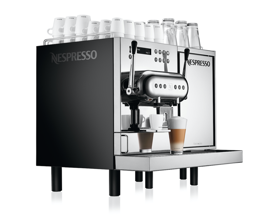 A picture of a Nespresso machine that Cool Breeze Beverages sells