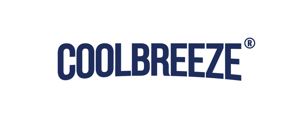 Dark blue Cool Breeze Logo